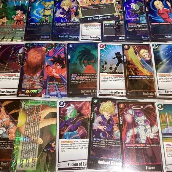 71 Dragon Ball Super Foil card lot of 71 foil cards - Picture 10 of 12